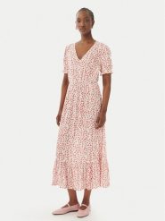 ONLY Sukienka letnia Chianti 15270519 Biały Regular Fit. Białe sukienki Only, na lato, xs, bez wzorów, z wiskozy, bez kołnierzyka, bez ramiączek. Za 189.99 zł.