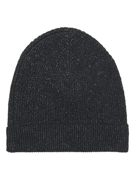 JDY Czapka w kolorze srebrno-czarnym rozmiar: onesize. Szare czapki JDY, bez wzorów. Za 38.95 zł.