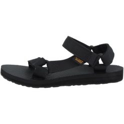 Sandały Teva Model W Original Universal Kolor Czarny. Czarne sandały Teva, bez wzorów, z materiału, bez obcasa, bez zapięcia. W wyprzedaży za 245.90 zł.