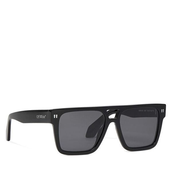 Okulary przeciwsłoneczne Off-White. Czarne okulary przeciwsłoneczne OFF-WHITE, bez wzorów. Za 919.99 zł.
