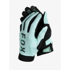 Rękawiczki rowerowe damskie Fox Ranger Glove Kairos. Niebieskie rękawiczki FOX, bez wzorów, sportowe. Za 131.99 zł.