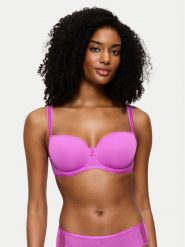 Triumph Biustonosz z fiszbiną Palina Cosmic Heartbeat 10222463 Różowy. Czerwone biustonosze Triumph, bez wzorów, z syntetyku. Za 239.99 zł.