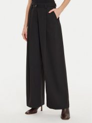 Imperial Spodnie palazzo P5B8IIC Czarny Wide Leg. Czarne spodnie materiałowe Imperial, m, bez wzorów, z materiału. Za 229.99 zł.