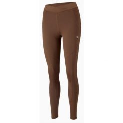Legginsy Damskie Puma Ruches - Maksymalny Komfort i Styl. Zielone legginsy Puma, bez wzorów, z elastanu. Za 208.99 zł.