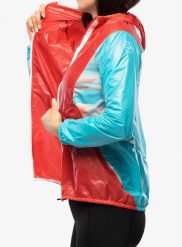 Kurtka do biegania damska La Sportiva Briza Windbreaker Jkt. Czerwone kurtki narciarskie La Sportiva, l, bez wzorów, z materiału, bez kaptura, do biegania. Za 483.99 zł.