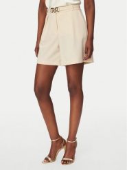 Rinascimento Spodnie materiałowe CFC0127761003 Beżowy Regular Fit. Brązowe spodnie materiałowe Rinascimento, xl, bez wzorów, z materiału. Za 459.99 zł.