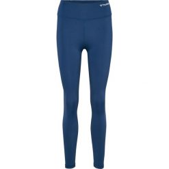 Damskie legginsy z wysokim stanem Hummel Mt Active. Niebieskie legginsy Hummel, m, bez wzorów, z podwyższonym stanem. Za 222.00 zł.