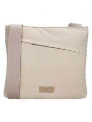 Beagles Torebka "Calvia" w kolorze beżowym - 26,5 x 24 x 3 cm rozmiar: onesize. Brązowe torby na ramię Beagles, bez wzorów, z materiału, na ramię, bez dodatków. Za 56.99 zł.