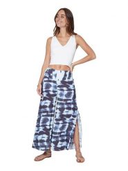 Ipanima Spodnie w kolorze granatowo-białym rozmiar: 38/40. Niebieskie spodnie materiałowe Ipanima, bez wzorów, z materiału, z standardowym stanem. Za 78.99 zł.