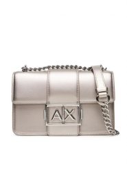 Armani Exchange Torebka XW000071 AF12039 U8097 Srebrny. Szare torebki klasyczne Armani Exchange, bez wzorów, ze skóry, bez dodatków. Za 659.99 zł.