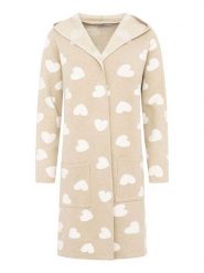 Zwillingsherz Kardigan w kolorze beżowym rozmiar: L/XL. Brązowe kardigany Zwillingsherz, l, bez wzorów. Za 161.73 zł.