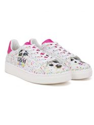 Goby Sneakersy w kolorze białym ze wzorem rozmiar: 39. Białe trampki Goby, bez wzorów, bez zapięcia. Za 233.33 zł.