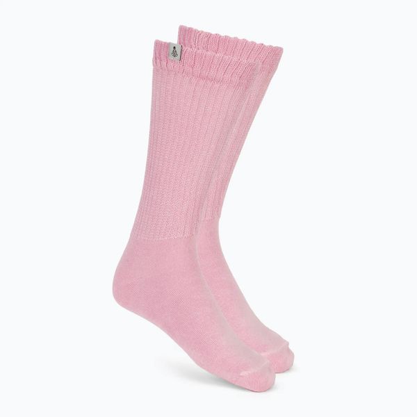 Skarpety damskie JOYINME Ground Yourself. Czerwone skarpety Joy in me, bez wzorów, z bawełny. Za 39.99 zł.