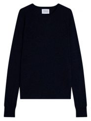 AUTHENTIC CASHMERE Kaszmirowy sweter "Etret" w kolorze czarnym rozmiar: M. Czarne swetry AUTHENTIC CASHMERE, m, bez wzorów, z kaszmiru, bez ramiączek. Za 375.96 zł.