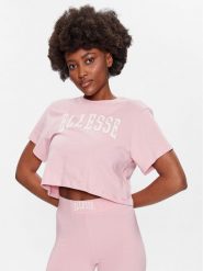 Ellesse T-Shirt Lanetto SGR17855 Różowy Regular Fit. Czerwone t-shirty Ellesse, bez wzorów, z bawełny, bez kołnierzyka, bez ramiączek. Za 79.99 zł.