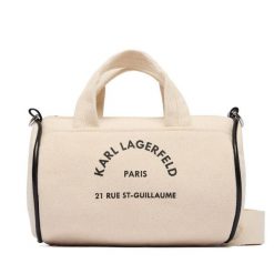 Torebka KARL LAGERFELD. Brązowe torebki klasyczne KARL LAGERFELD, bez wzorów, bez dodatków. Za 339.99 zł.