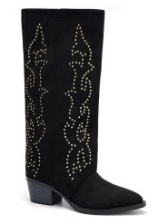 C'M Kozaki w kolorze czarnym rozmiar: 37. Czarne kozaki C'M, na zimę, bez obcasa, bez zapięcia. Za 173.99 zł.