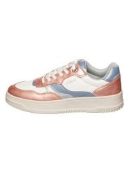 S.Oliver Sneakersy w kolorze biało-fioletowo-różowozłotym rozmiar: 41. Białe trampki S.Oliver, bez wzorów, bez zapięcia. Za 203.45 zł.