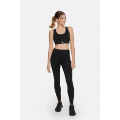 Legginsy fitness damskie Eclipse Cardiobunny z wysokim stanem. Czarne bielizna sportowa Cardio Bunny, l, bez wzorów. Za 79.99 zł.