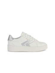 Geox Sneakersy "Skyely" w kolorze białym rozmiar: 40. Białe trampki Geox, bez wzorów, bez zapięcia. Za 216.22 zł.