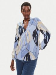 Tamaris Apparel Bluzka Cisna TAW0754 Niebieski Relaxed Fit. Niebieskie bluzki Tamaris Apparel, bez wzorów, z wiskozy, bez kołnierzyka, bez ramiączek. Za 189.99 zł.