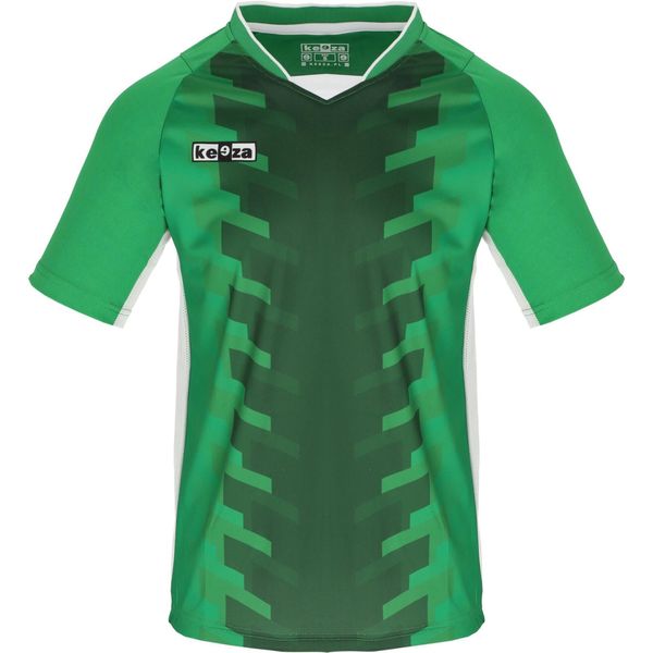 Koszulka piłkarska Keeza Dover. Zielone bluzki KEEZA, m, bez wzorów, sportowe, bez kołnierzyka, bez ramiączek. Za 39.00 zł.