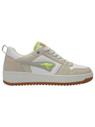 Kangaroos Sneakersy "K-Top Juna" w kolorze biało-beżowo-żółtym rozmiar: 37. Białe trampki KangaROOS, bez wzorów, bez zapięcia. Za 144.95 zł.