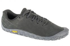 Buty do biegania damskie, Vapor Glove 6. Czarne trekkingi Merrell, z materiału, przed kostkę, do biegania. Za 479.99 zł.