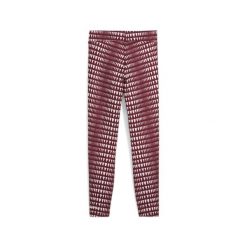 Damskie legginsy z wysokim stanem 7/8 Puma Lemlem. Czerwone legginsy Puma, bez wzorów, z podwyższonym stanem. W wyprzedaży za 283.85 zł.