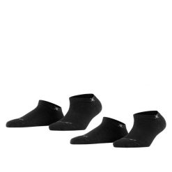 Krótkie skarpetki damskie Burlington Everyday (x2). Białe skarpety Falke, bez wzorów, z bawełny. Za 114.00 zł.