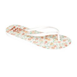 Japonki plażowe damskie Billabong Dama salt crystal 2. Brązowe klapki Billabong, bez wzorów, bez obcasa. Za 35.99 zł.