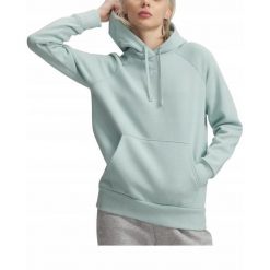 Bluza na co dzień Damska Under Armour Sportowa Dresowa Z Kapturem. Niebieskie bluzy Under Armour, bez wzorów, z dresówki, z kapturem. Za 239.00 zł.