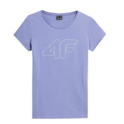 Koszulka Damska 4F. Niebieskie koszulki sportowe 4f, bez wzorów, bez ramiączek. Za 60.99 zł.