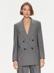 Boss Marynarka Jarmina 50505587 Szary Relaxed Fit. Szare marynarki i żakiety Boss, bez wzorów, z wełny. Za 1,399.00 zł.