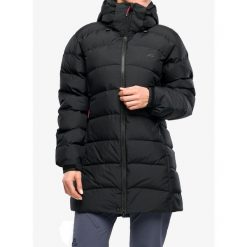 Płaszcz puchowy damski Mountain Equipment Lightline Eco Parka. Czarne parki MOUNTAIN EQUIPMENT, na zimę, z puchu, bez kaptura. Za 1,269.99 zł.