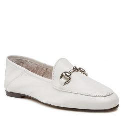 Lordsy Filipe. Białe lordsy Filipe, bez wzorów, bez obcasa, bez zapięcia. Za 259.99 zł.