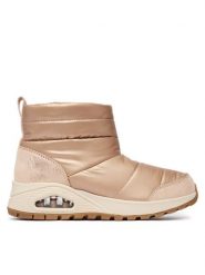 Skechers Śniegowce Uno Rugged - Puffer 168127 Złoty. Żółte trapery i śniegowce Skechers, z materiału. Za 449.99 zł.