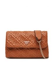 Guess Torebka HWQL96 58210 Brązowy. Brązowe torebki klasyczne Guess, z aplikacjami, ze skóry, bez dodatków. Za 589.99 zł.