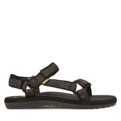 Sandały Joma. Czarne sandały Joma, bez wzorów, sportowe, bez obcasa, bez zapięcia. Za 79.99 zł.