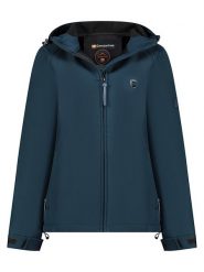Canadian Peak Kurtka softshellowa "Tamilataleak" w kolorze granatowym rozmiar: L. Niebieskie kurtki sportowe Canadian Peak, l, bez wzorów, bez kaptura, outdoorowe. Za 166.95 zł.
