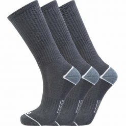 Skarpetki Endurance Hoope Crew (x3). Czarne skarpety ENDURANCE, bez wzorów, z elastanu. Za 82.50 zł.