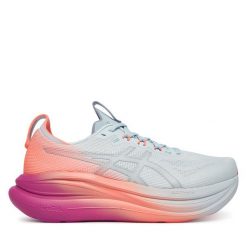 Buty do biegania Asics. Niebieskie obuwie sportowe Asics, bez zapięcia, do biegania. Za 899.99 zł.