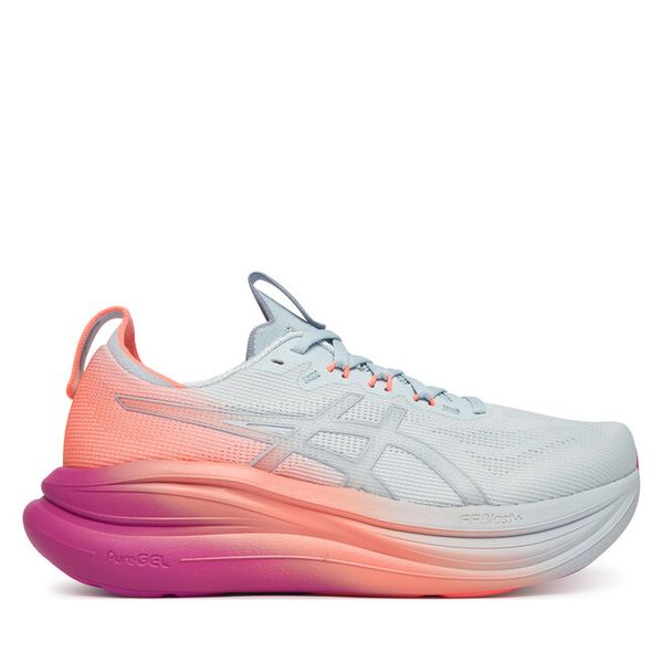 Buty do biegania Asics. Niebieskie obuwie sportowe Asics, bez zapięcia, do biegania. Za 719.99 zł.