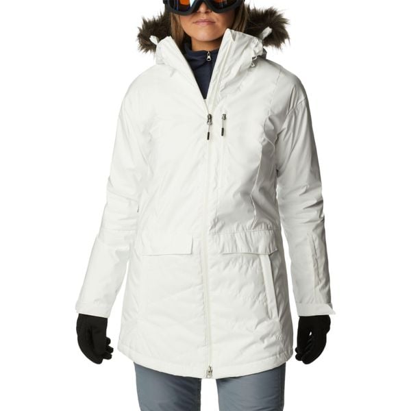Parka damska Columbia Mount Bindo™ II. Białe parki Columbia, na zimę, bez kaptura. W wyprzedaży za 684.95 zł.