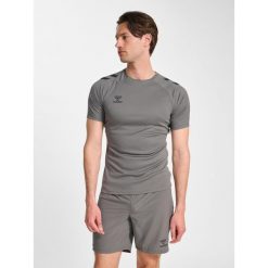 Koszulka Hummel Pro. Szare bluzki Hummel, bez wzorów, sportowe, bez kołnierzyka, bez ramiączek. Za 187.00 zł.