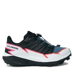 Buty do biegania Salomon. Czarne obuwie sportowe Salomon, bez zapięcia, do biegania. Za 389.99 zł.
