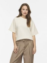 Vila bluza z krótkim rękawem Kobiety biały, XS. Białe bluzy Vila, xs, bez wzorów, bez kaptura. Za 199.95 zł.