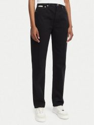 Calvin Klein Jeans Jeansy New Mom Jean LV047D843G Czarny Mom Fit. Czarne jeansy Calvin Klein Jeans, bez wzorów. Za 409.99 zł.