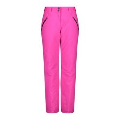 Spodnie narciarskie dla kobiet CMP. Czerwone spodnie dresowe CMP, xs, bez wzorów. Za 421.50 zł.