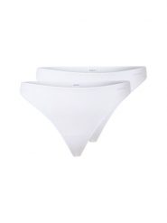 SKINY Stringi w zestawie po 2 sztuki Kobiety Bawełna biały, 38. Białe stringi Skiny, bez wzorów, z bawełny. Za 99.95 zł.